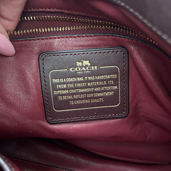 2014 Plum Coach Hobo Bag - Picture 3 of 6